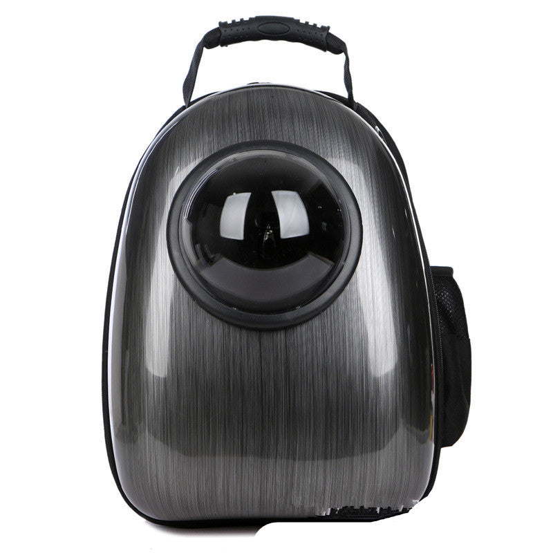 KFX-1826749 Transparent Space Capsule Pet Backpack for Cats and Small Dogs with Acrylic Cover, Multi-Color Options