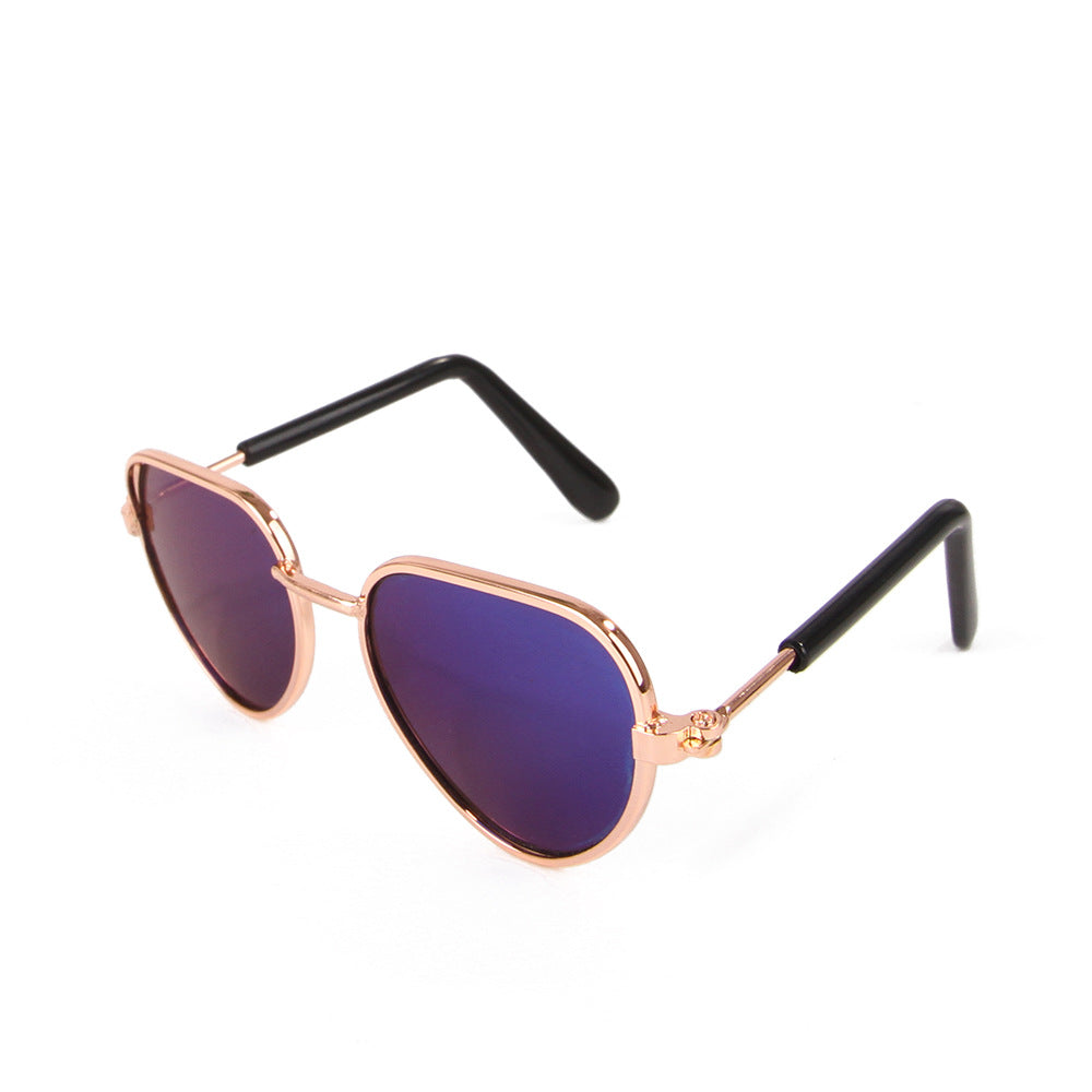 KFX-1831869 Colorful Polarized Sunglasses for Cats and Dogs - Fun & Stylish Pet Accessories