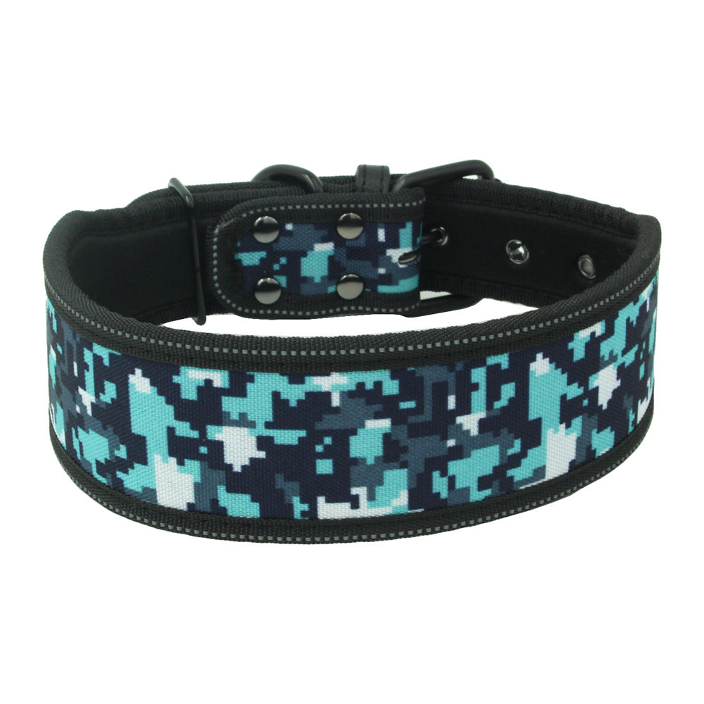 KFX-1832253 Diving Material Pet Collar in Size Small, Medium, Large – Durable Cloth Design for Comfort