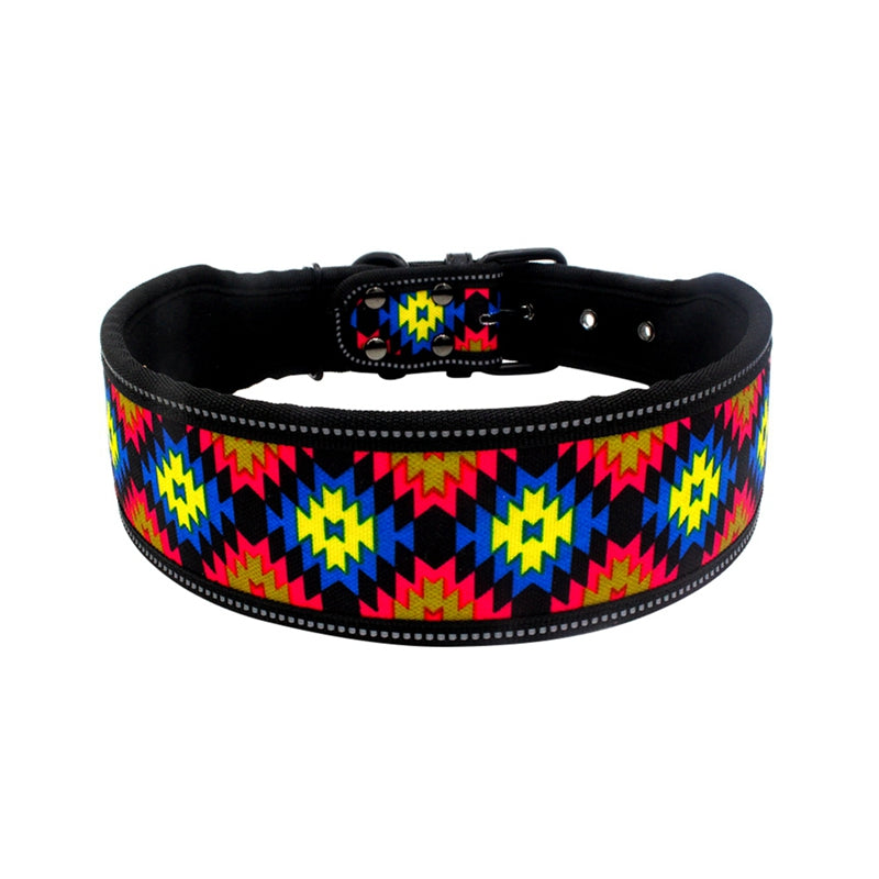 KFX-1832253 Diving Material Pet Collar in Size Small, Medium, Large – Durable Cloth Design for Comfort
