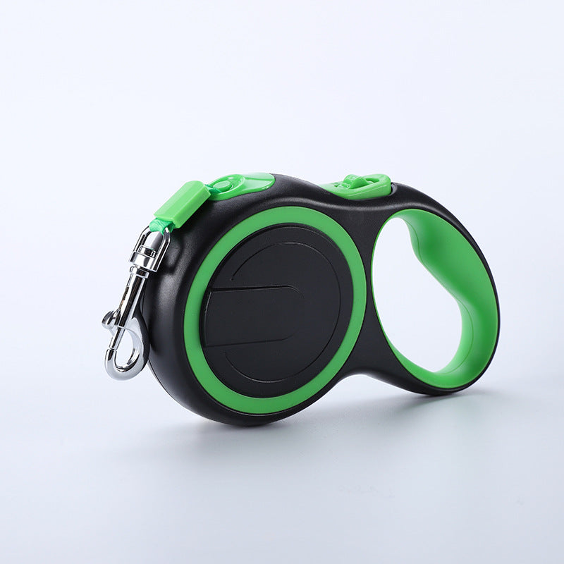 KFX-1834045 Portable Automatic Retractable Pet Leash - Durable 304 Stainless Steel & ABS Design in Blue
