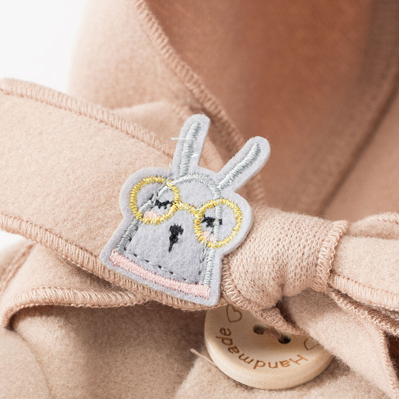 KFX-1834685 Cozy Wool Bichon Puppy Coat - European and American Style Cotton Jacket for All Breeds