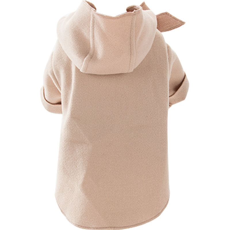 KFX-1834685 Cozy Wool Bichon Puppy Coat - European and American Style Cotton Jacket for All Breeds
