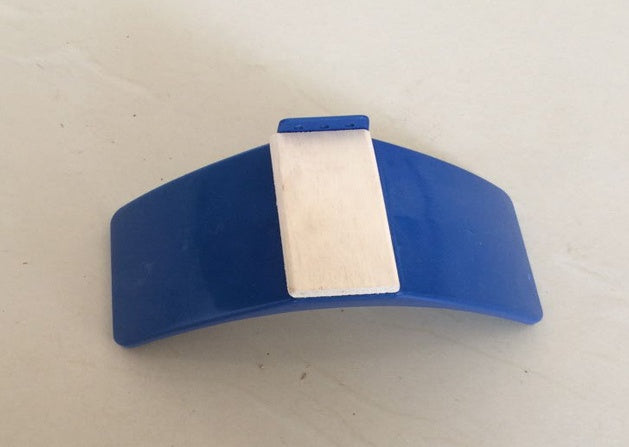 KFX-1835069 Dove Perches Set - Plastic and Solid Wood, 10 Pieces, Blue, 20 x 10 x 12 cm