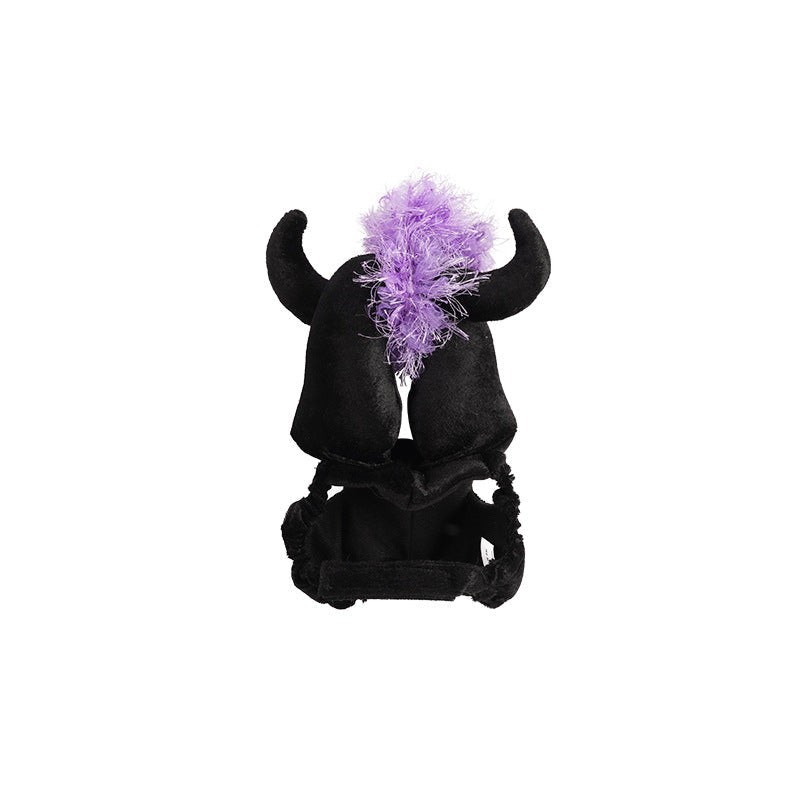 KFX-1837629 Demon Bat Cloak and Cape Hat Costume for Cats and Dogs