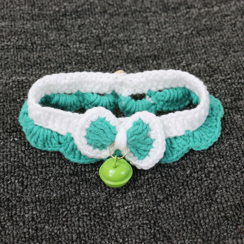 KFX-1838013 Stylish Unisex Bow Tie Pet Collar for Cats and Small Dogs