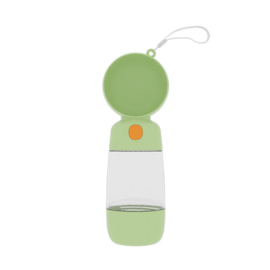 KFX-1841853 Portable Dog Water Bottle - 400ml & 565ml, Solid Color, Lightweight and Durable Pet Drinking Container