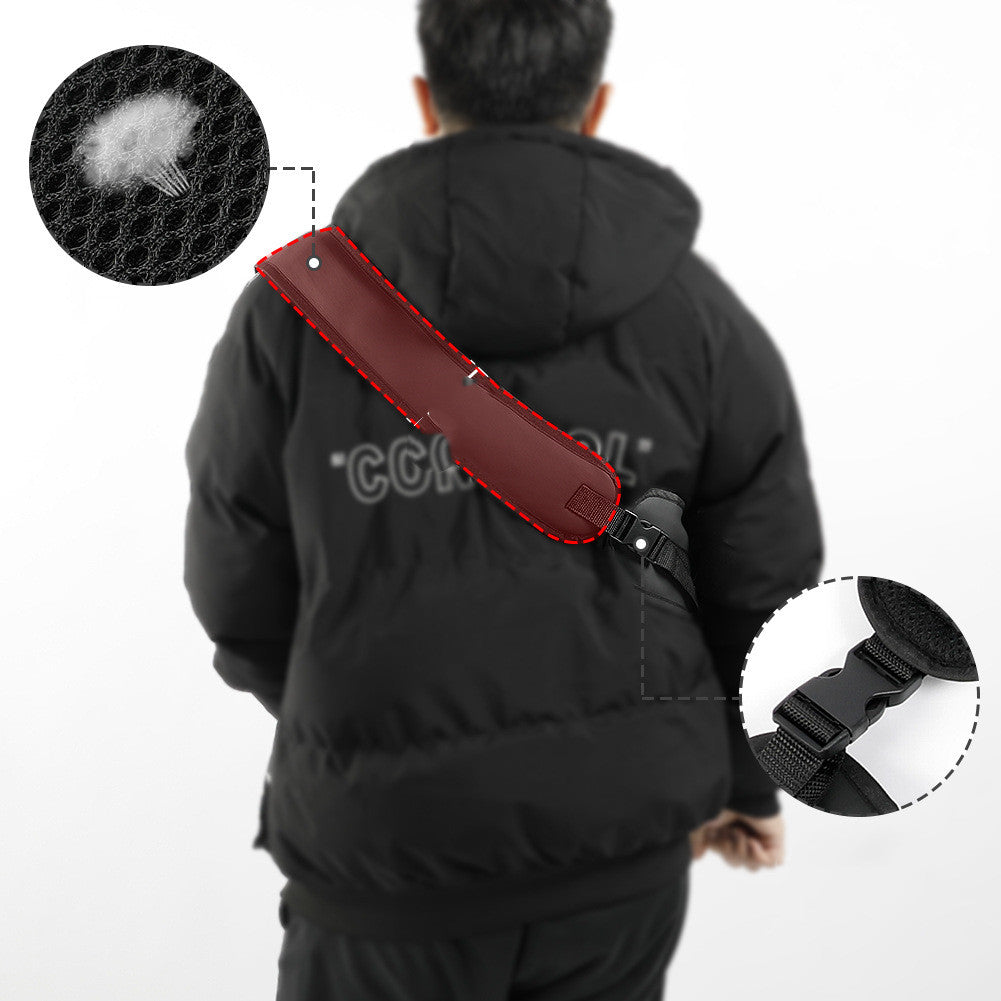 KFX-1842237 Pet Carrier Shoulder Bag - Durable Polyester, Medium Hardness, Holds Up to 7.5 kg, Available in Small and Large Sizes