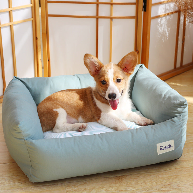 KFX-1845821 Removable and Washable Cotton Pet Nest for Dogs and Cats - Available in Multiple Sizes