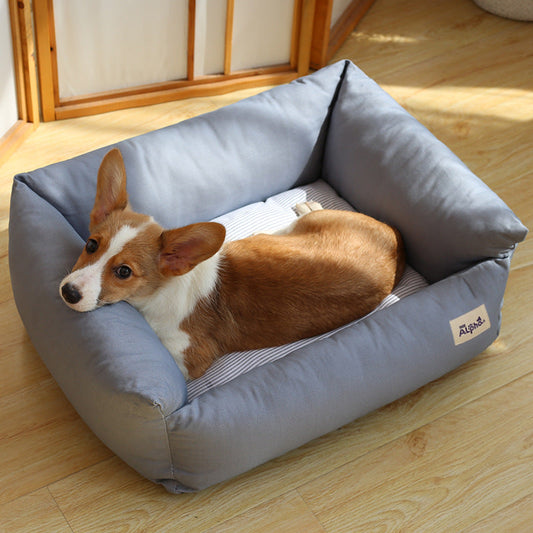 KFX-1845821 Removable and Washable Cotton Pet Nest for Dogs and Cats - Available in Multiple Sizes