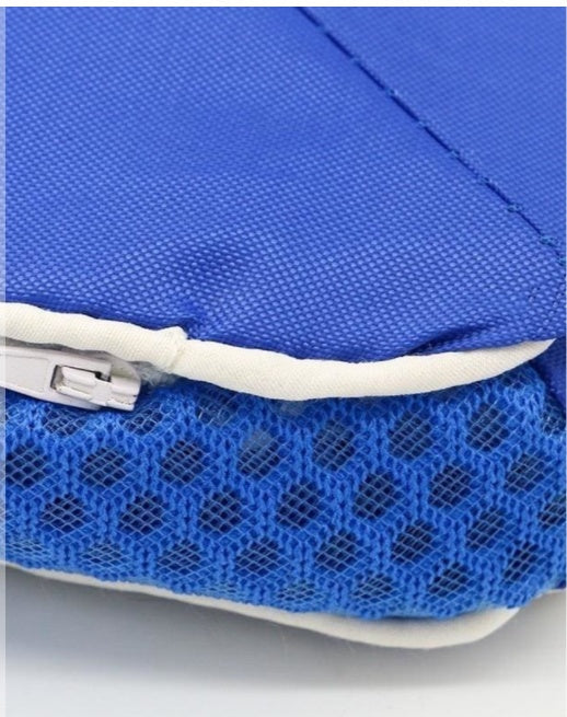 KFX-1847613 Cooling Pad for Pets - Breathable Nylon Ice Mat in Blue, Multiple Sizes Available
