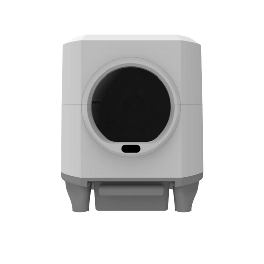 KFX-185491 Large Capacity Self-Cleaning Cat Litter Box with Smart App Control for Multiple Cats - 90L Total Closed Design