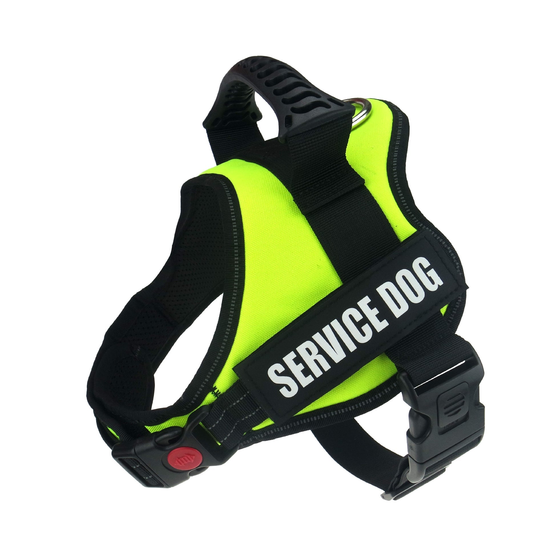 KFX-1856573 Adjustable Reflective Dog Harness for Small to Large Dogs - Nylon Vest for Huskies, Shepherds, and More