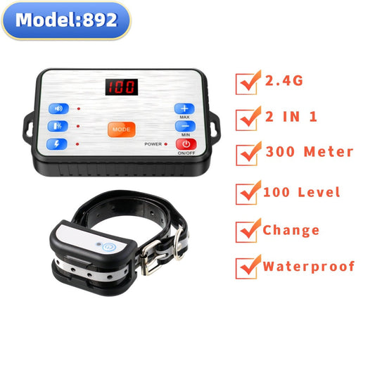 KFX-1859261 Wireless Electronic Dog Training Fence with Remote Control and Waterproof Receiver