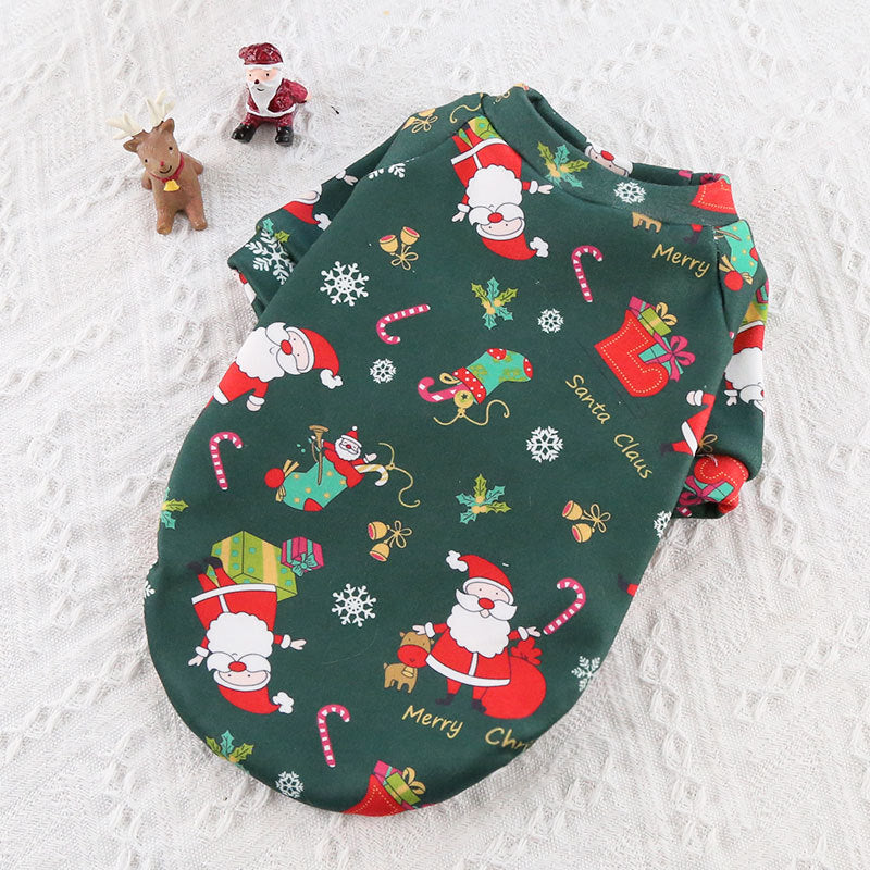 KFX-1861693 Casual Four-Legged Clothing for Dogs - Christmas Pet Apparel, Multiple Sizes Available