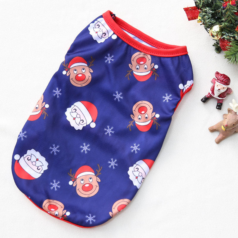 KFX-1861693 Casual Four-Legged Clothing for Dogs - Christmas Pet Apparel, Multiple Sizes Available