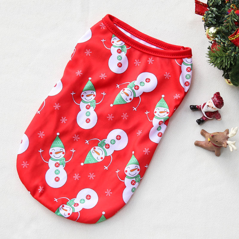 KFX-1861693 Casual Four-Legged Clothing for Dogs - Christmas Pet Apparel, Multiple Sizes Available