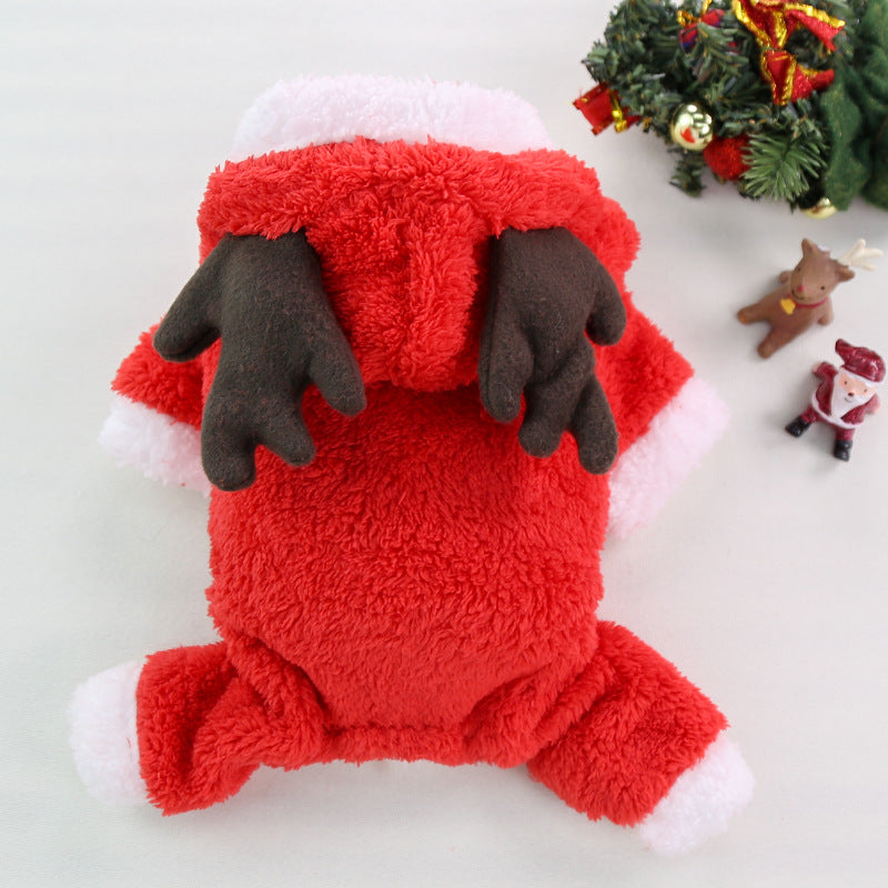 KFX-1861693 Casual Four-Legged Clothing for Dogs - Christmas Pet Apparel, Multiple Sizes Available