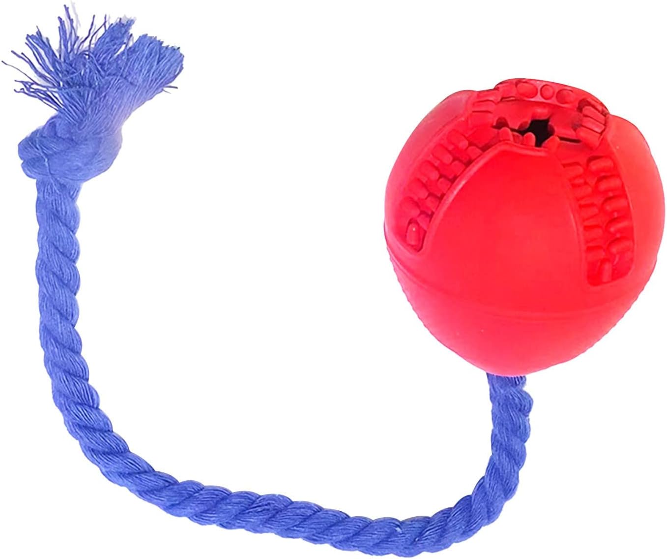 KFX-1870269 Durable Interactive Dog Puzzle Toy with Rope for Stress Relief and Crate Training