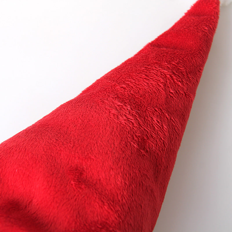 KFX-1870397 Pet Christmas Red Hats for Cats and Dogs - Short Plush, Size S & L