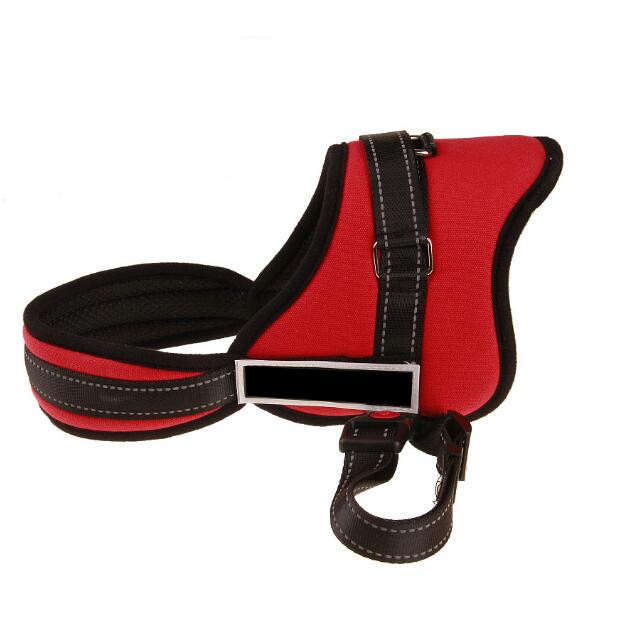 KFX-1877821 Comfortable Nylon Dog Harness for Wide Chest - Adjustable Size Options Available