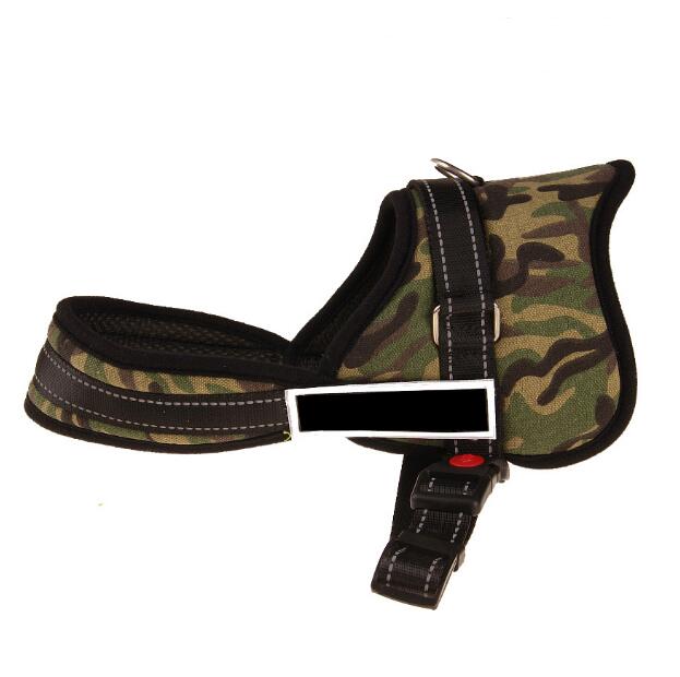 KFX-1877821 Comfortable Nylon Dog Harness for Wide Chest - Adjustable Size Options Available