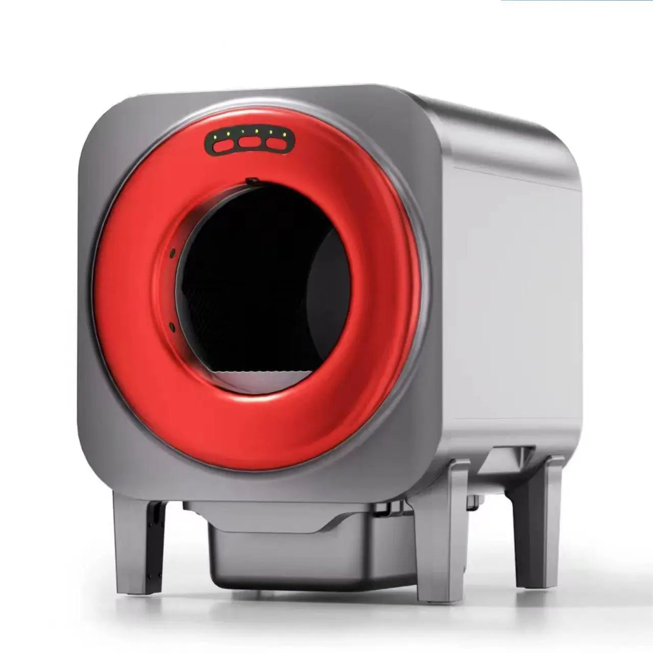 KFX-187795 Automatic Self-Cleaning Eco-Friendly Cat Litter Box with 70L Capacity and Air Purification System
