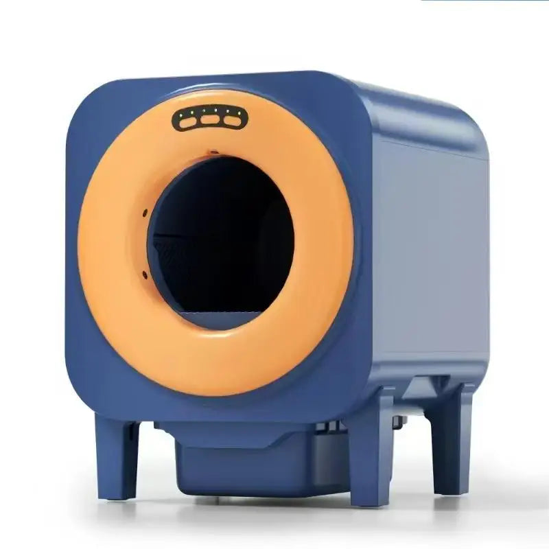 KFX-187795 Automatic Self-Cleaning Eco-Friendly Cat Litter Box with 70L Capacity and Air Purification System
