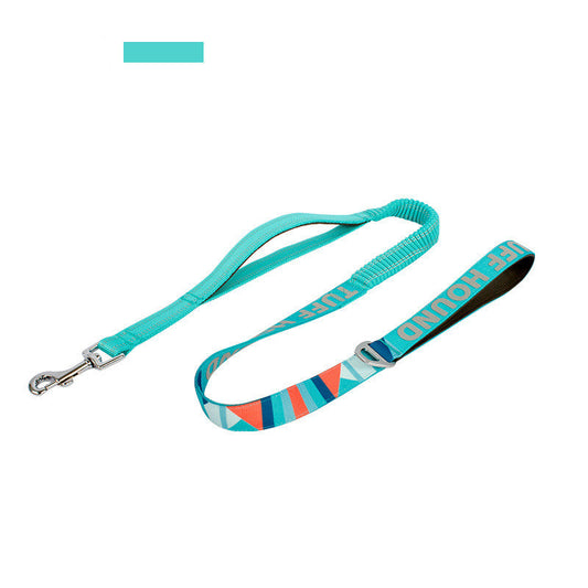 KFX-1878333 Adjustable Nylon Stretchable Dog Leash 120-150 cm with Towing Rope
