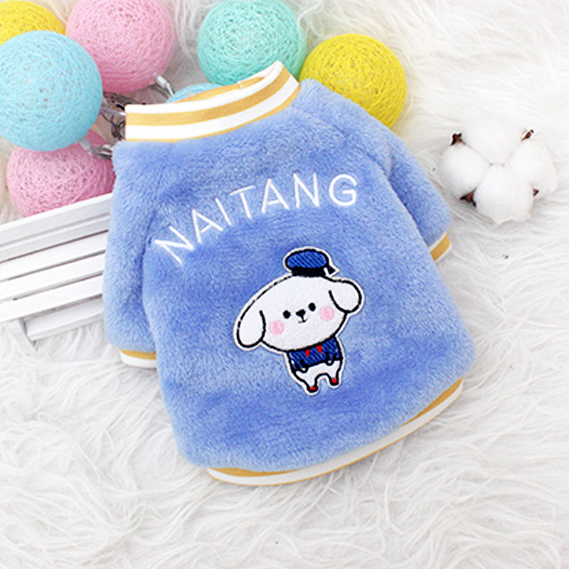KFX-1879101 Cozy Teddy Cotton Winter Coat for Dogs - Available in Multiple Colors