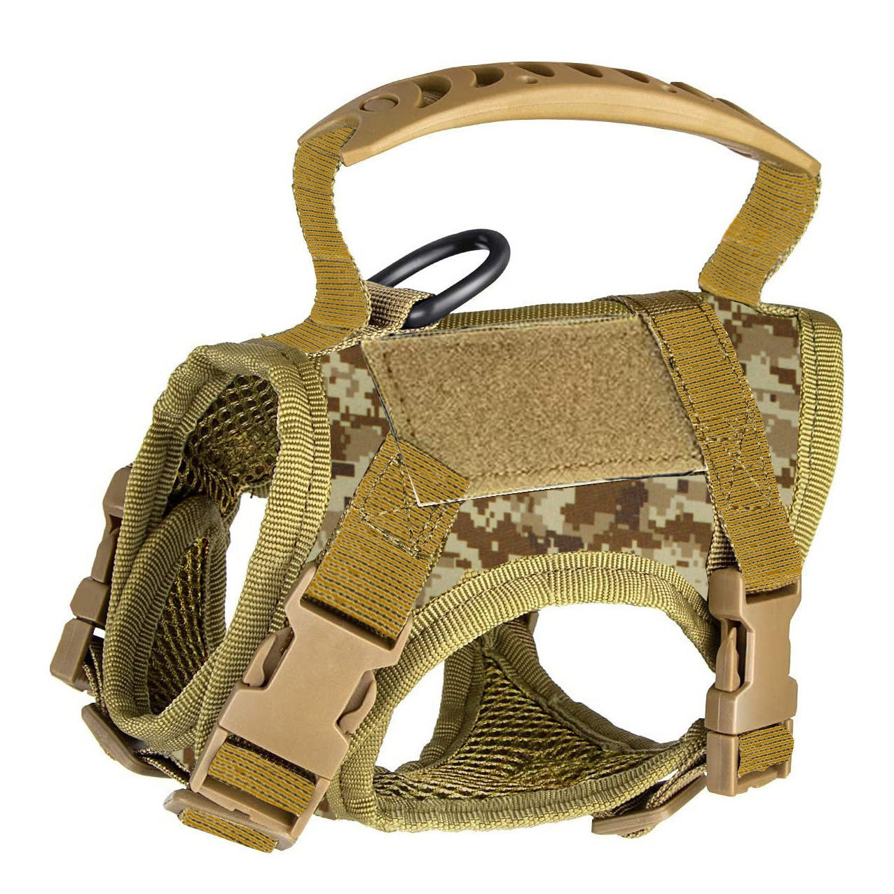 KFX-1884093 Tactical Cat Harness Vest with Leash - Adjustable, Durable Polyester in Multiple Colors