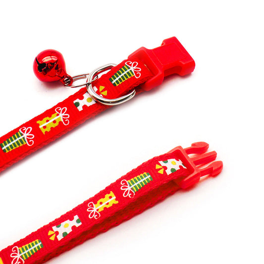 KFX-1892029 Whimsical Cartoon Dog and Cat Collar, Adjustable 19-32cm, Polypropylene Material, Multiple Color Options