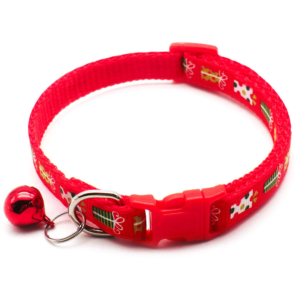 KFX-1892029 Whimsical Cartoon Dog and Cat Collar, Adjustable 19-32cm, Polypropylene Material, Multiple Color Options