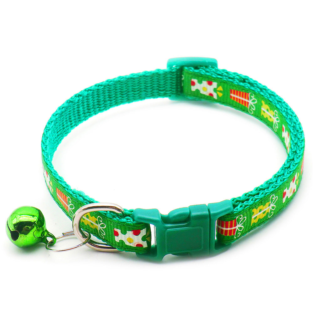 KFX-1892029 Whimsical Cartoon Dog and Cat Collar, Adjustable 19-32cm, Polypropylene Material, Multiple Color Options