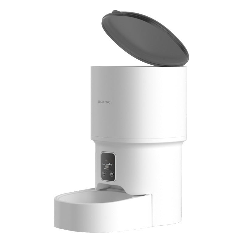 KFX-1893821 Automatic Pet Feeder with WiFi Remote Control and Timed Feeding Options