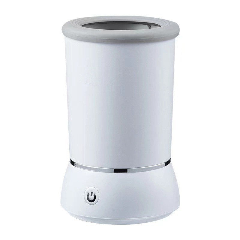 KFX-1897661 Automatic Pet Paw Cleaning Cup for Dogs and Cats – Electric Foot Washing Device in White and Blue