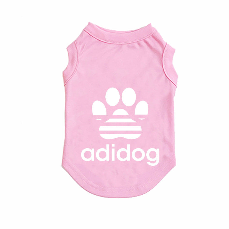 KFX-1898173 Cotton Vest for Small to Medium Dogs - Breathable and Slim Fit in Multiple Colors