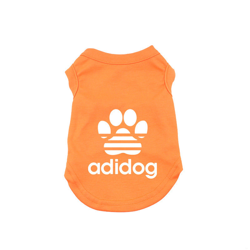 KFX-1898173 Cotton Vest for Small to Medium Dogs - Breathable and Slim Fit in Multiple Colors