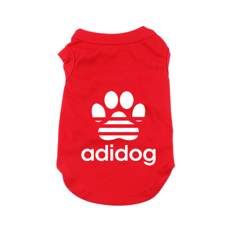 KFX-1898173 Cotton Vest for Small to Medium Dogs - Breathable and Slim Fit in Multiple Colors