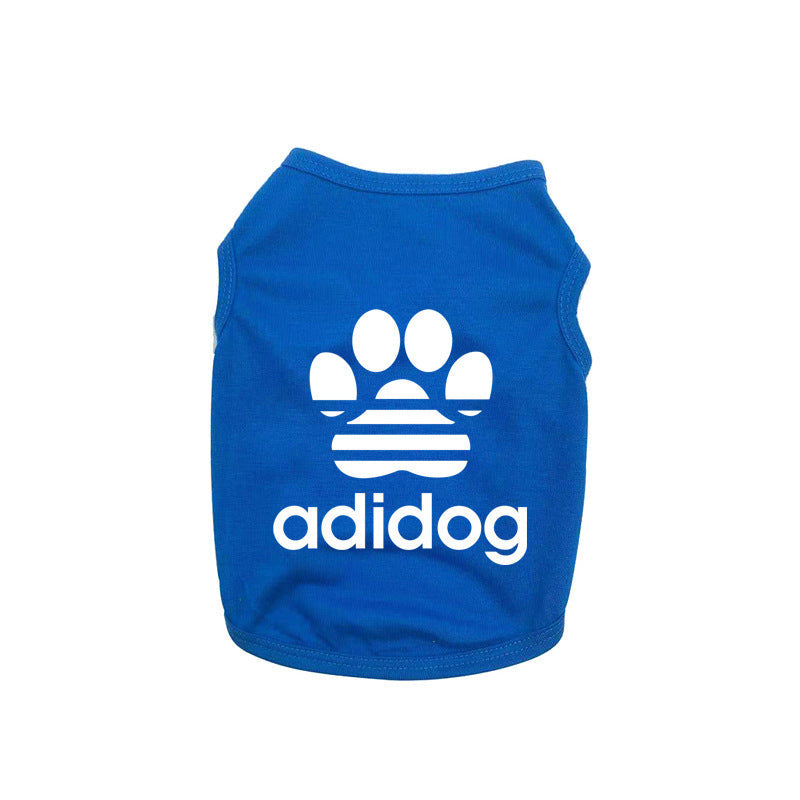 KFX-1898173 Cotton Vest for Small to Medium Dogs - Breathable and Slim Fit in Multiple Colors