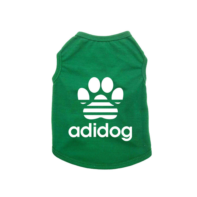 KFX-1898173 Cotton Vest for Small to Medium Dogs - Breathable and Slim Fit in Multiple Colors