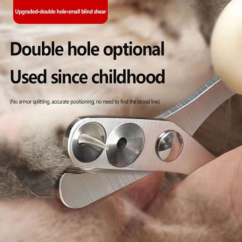 KFX-1901245 Pet Grooming Nail Clipper for Cats and Dogs, Safe and Easy Nail Trimming Tool with Rounded Blade