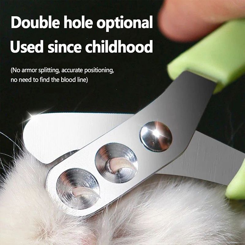 KFX-1901245 Pet Grooming Nail Clipper for Cats and Dogs, Safe and Easy Nail Trimming Tool with Rounded Blade