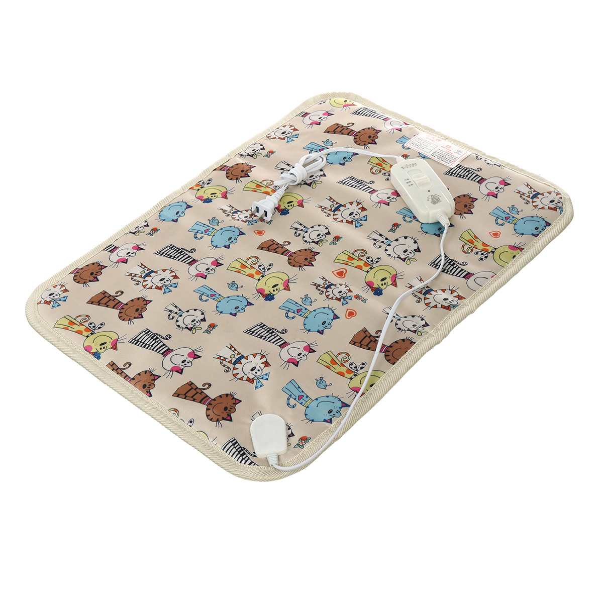 KFX-1905597 Electric Pet Heating Blanket - Waterproof, Constant Temperature, Multiple Sizes Available