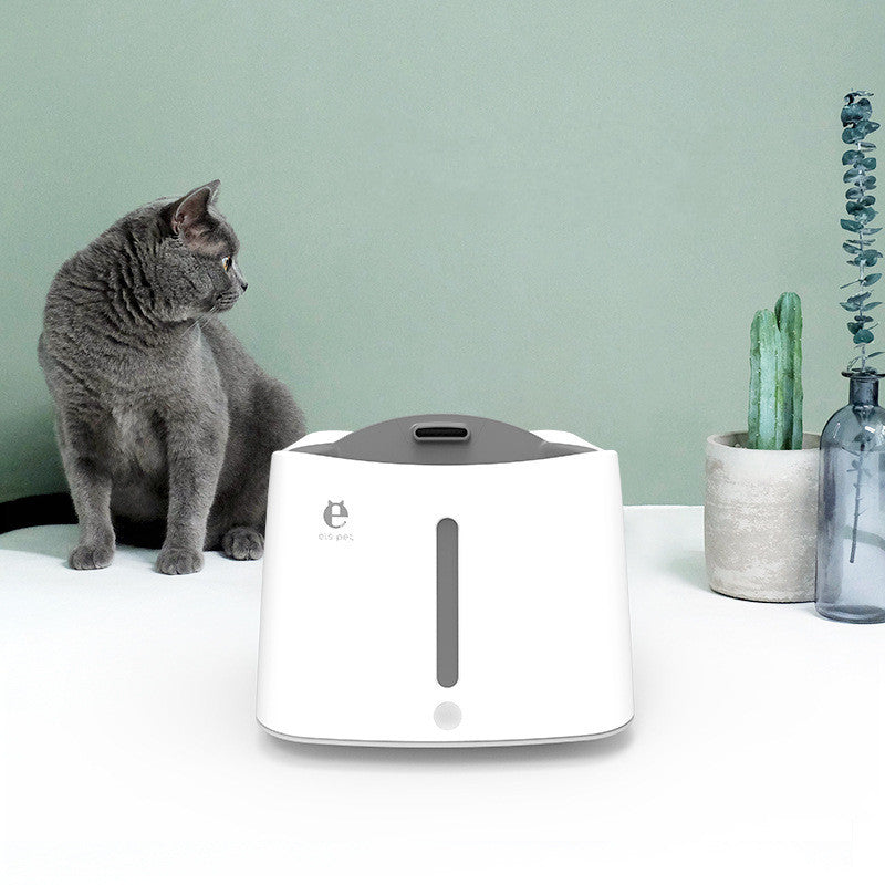 KFX-1907389 Automatic Cat Waterer with Induction Sensor and Lithium Battery