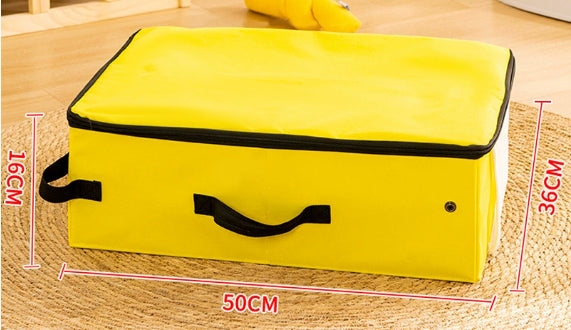 KFX-1912765 Portable Folding Litter Box with Cat Litter Shovel and Bags - Enclosed Design for Travel