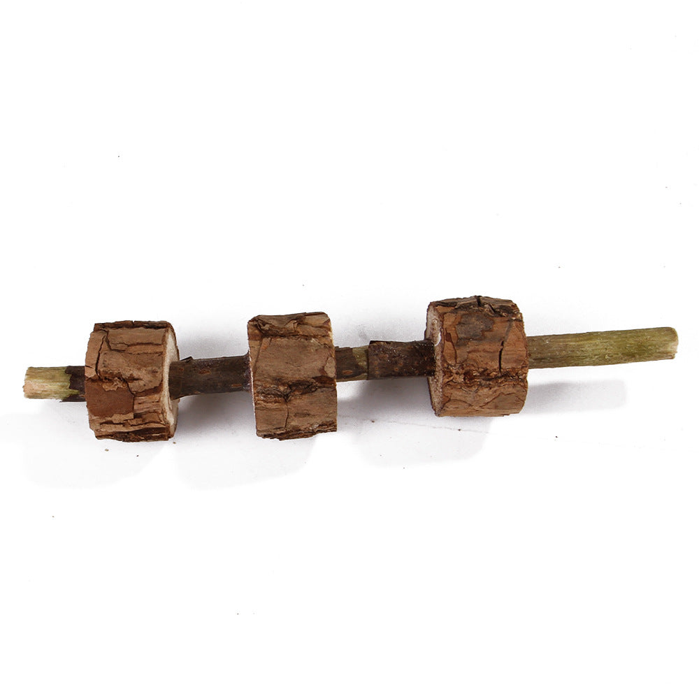 KFX-1912893 Dumbbell-Shaped Cat Chewing Toy for Teeth Cleaning & Dental Health