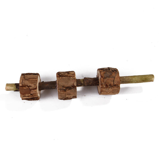 KFX-1912893 Dumbbell-Shaped Cat Chewing Toy for Teeth Cleaning & Dental Health