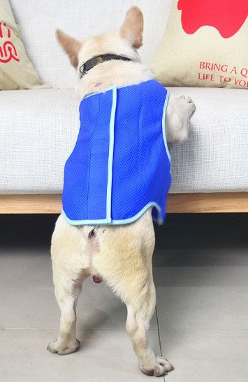 KFX-1915453 Cooling Vest for Summer Pets - PVA Water-Activated Cooling Apparel for Dogs and Cats