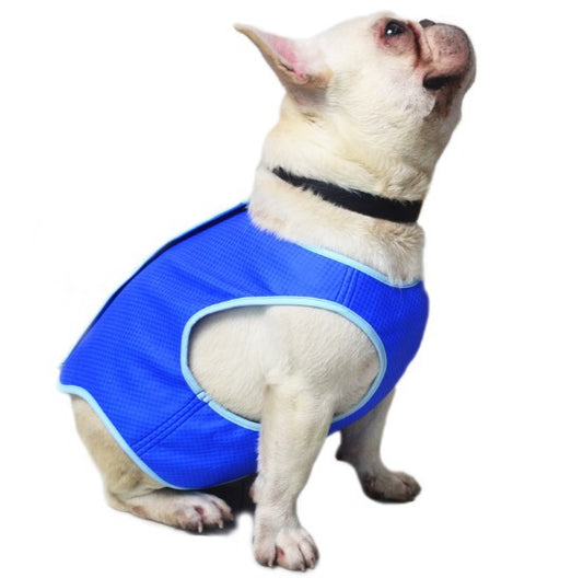 KFX-1915453 Cooling Vest for Summer Pets - PVA Water-Activated Cooling Apparel for Dogs and Cats